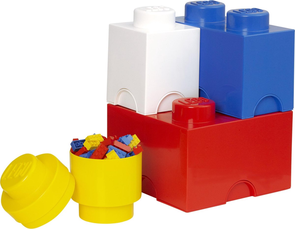 Chambre Copenhague LEGO Blocs de rangement multipack 4