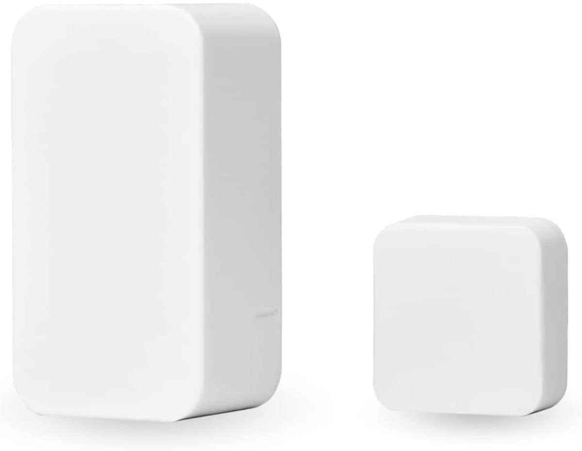 Alarme de porte Nuki - capteur de porte sans fil avec alarme - détection d'ouverture et de fermeture - fonctionne avec Google Home, Alexa Apple Home Kit - blanc
