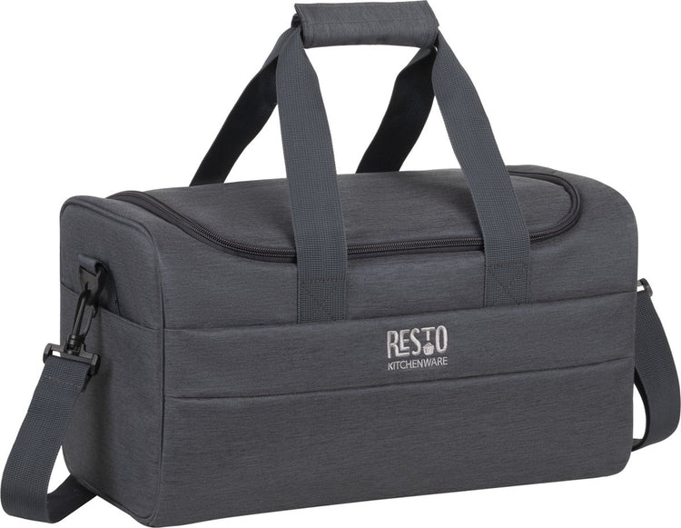 Sac isotherme Resto felis 19l - gris foncé - hydrofuge et étanche - avec sangle de transport - pour pique-nique, voyage à la plage