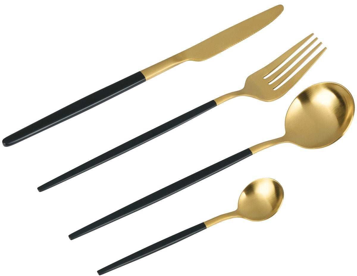 Ménagère Alpina 16 pièces - couverts en inox pour 4 personnes