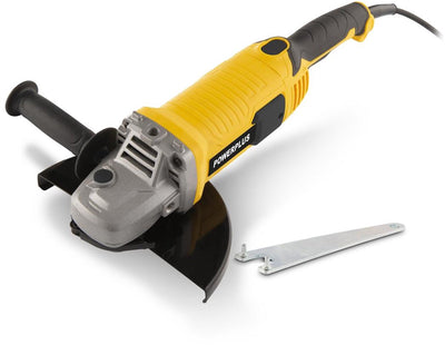 Meuleuse d'angle électrique Powerplus powx0606 - rectifieuse 2400w - disque de meulage 230mm ᴓ, outil électrique compact