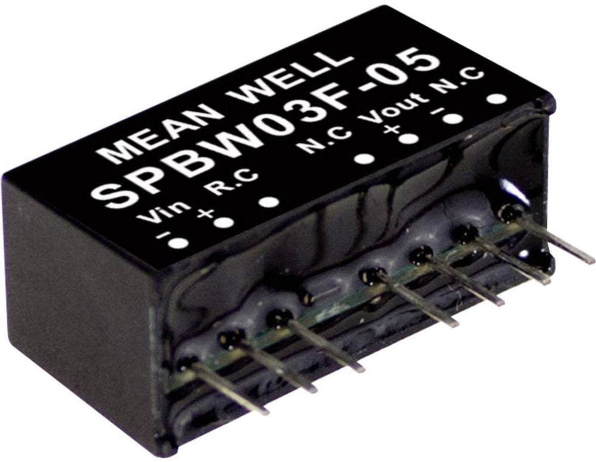Mean well spbw03f-03 module convertisseur dc dc 700 ma 3 w nombre de sorties : 1 x contenu 1 pièce(s)