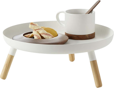 Plateau Yamazaki avec pieds - blanc