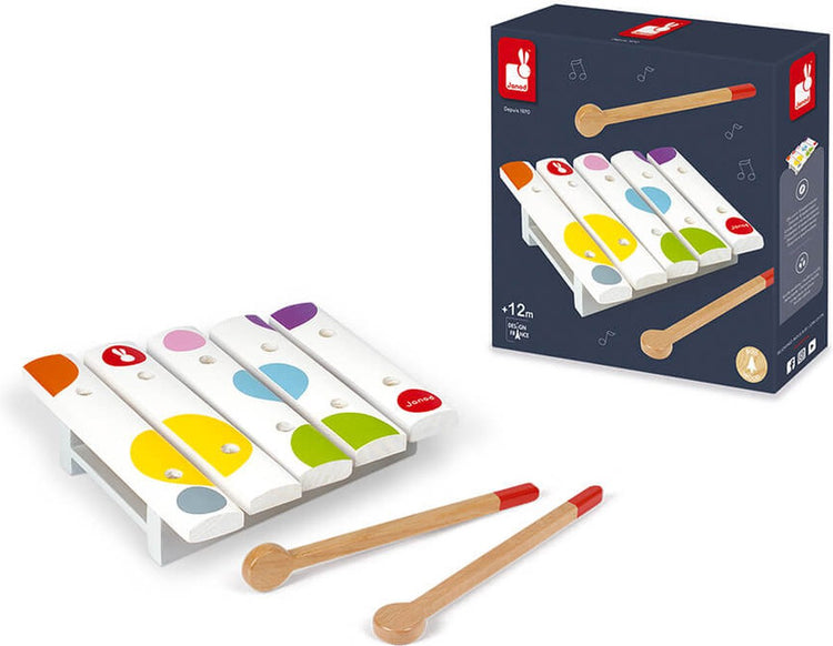 Janod - confettis - mini xylophone