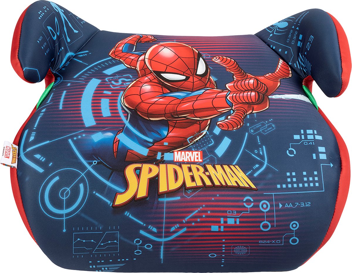 Siège d'appoint Marvel Spiderman i-size – 125-150 cm – sûr – confortable – léger