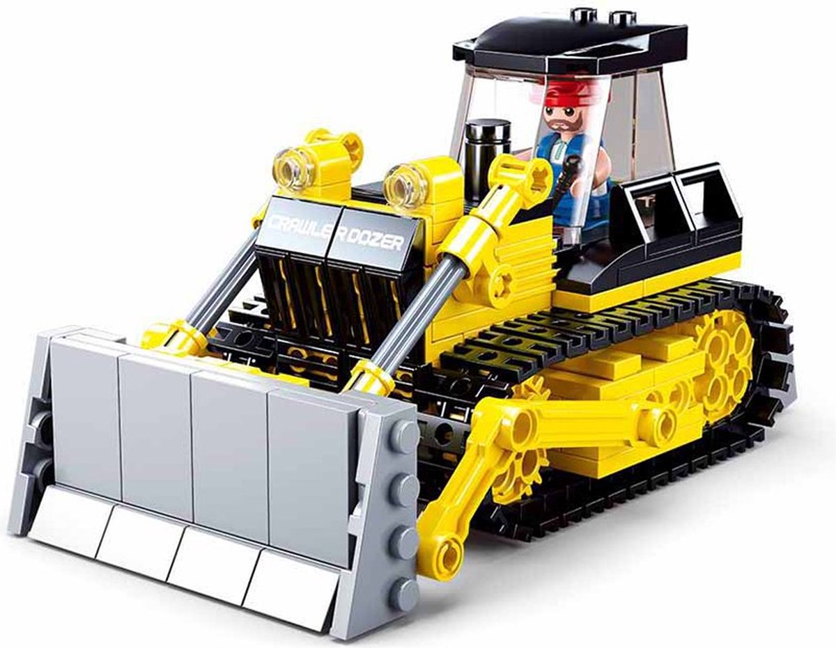 Bulldozer de construction Sluban (m38-b0802)