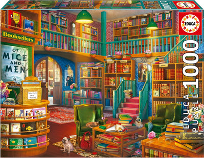 Bibliothèque Educa borras educa - puzzle - 1000 pièces - Cadeaux Sinterklaas