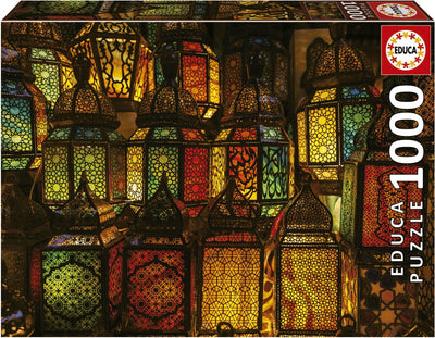 Puzzle Educa - puzzle - collage de lanternes - 1000 pièces