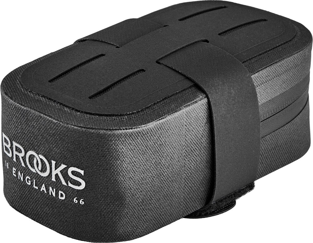 Brooks Saddle Sac Scape Pocket Black - modulaire, imperméable, pratique - 0,7L