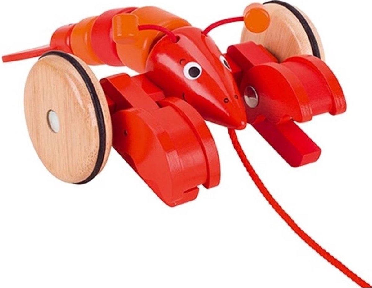 Goki Wooden Migrator Animal homard Rudiger