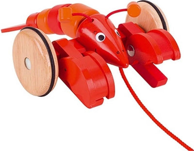 Goki Wooden Migrator Animal homard Rudiger