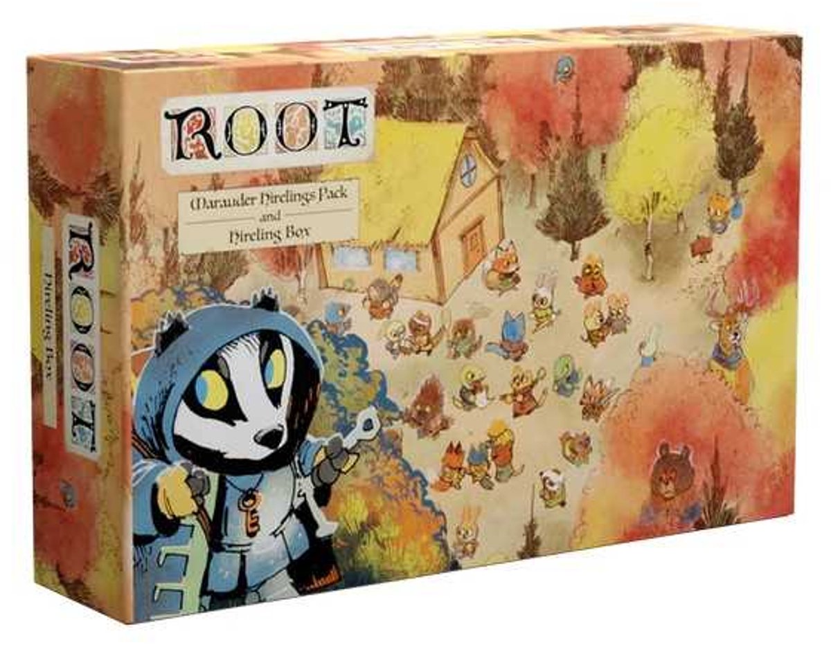 Racine de Wancelot - jeu de société - extension - pack maraudeur mercenaires boîte mercenaire - édition anglaise