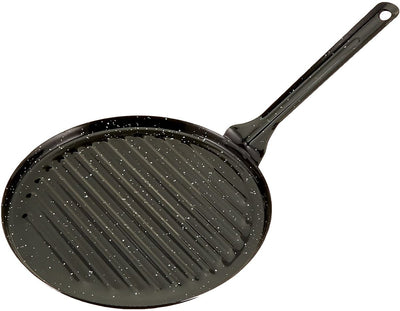 Garcima poêle à griller 24 x 44 cm céramique noire
