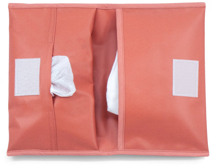 Pochette à couches Kipkep - sienne - couches et lingettes à emporter - rpet - lavable - enduit