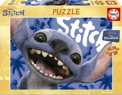 Educa puzzle lilo stitch 1000 pièces bleu