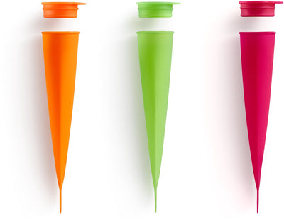Lékué moule à glace push-up - 3 pcs. - silicone - mélangé