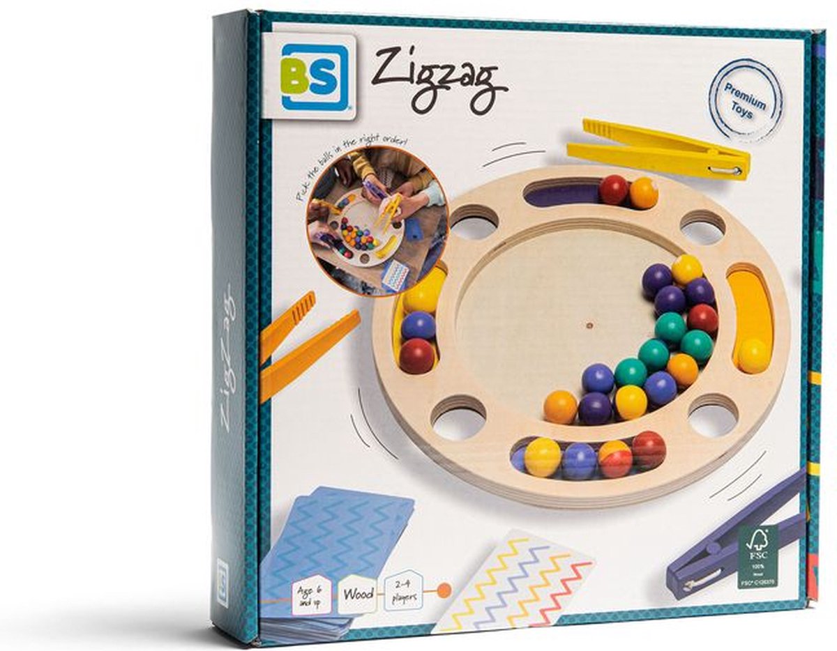 BS Toys Zigzag Wood Child's Play