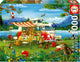 Educa - puzzle - 1000 pièces - vacances à la campagne - puzzle