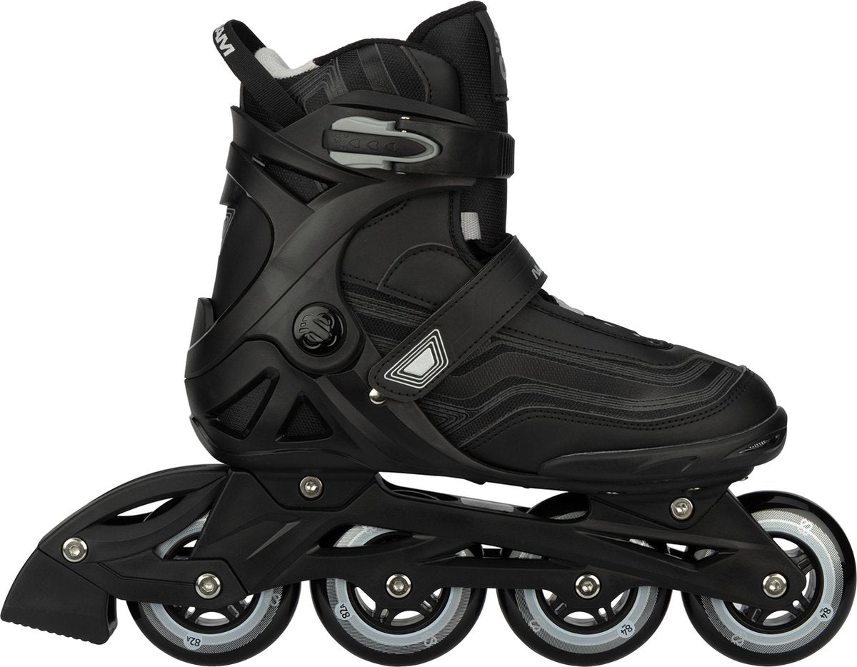 Patins à roues alignées Nijdam - gear up - taille 45 - noir