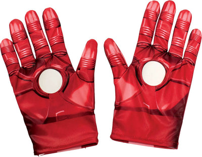 Rubis Iron Man gants accessoires de costume pour enfants - - taille taille unique