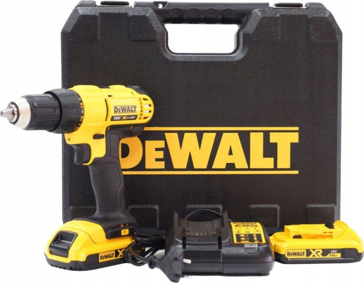 Perceuse-visseuse sans fil Dewalt DCD771-D2QW 18V + 2x batteries 2,0Ah 18V + chargeur