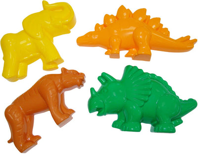 Toys Cavallino Cavallino Sand Shape Set Dino's and Wild Animaux