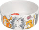 Blond Amsterdam gamelle en faïence chat 15,5x6,5cm multi
