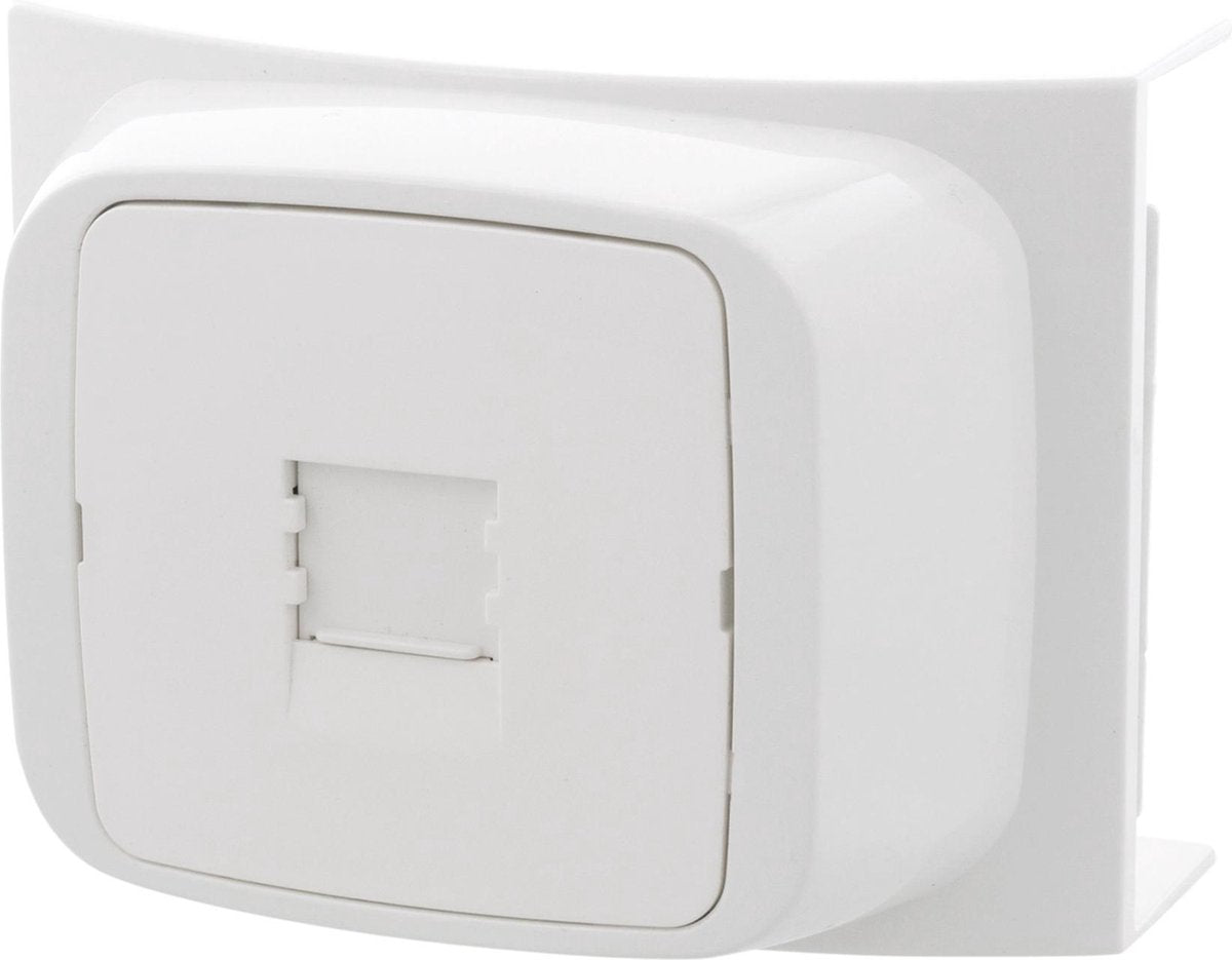 Prise Attema k40 – téléphone – 4 broches – RJ45 – blanc polaire