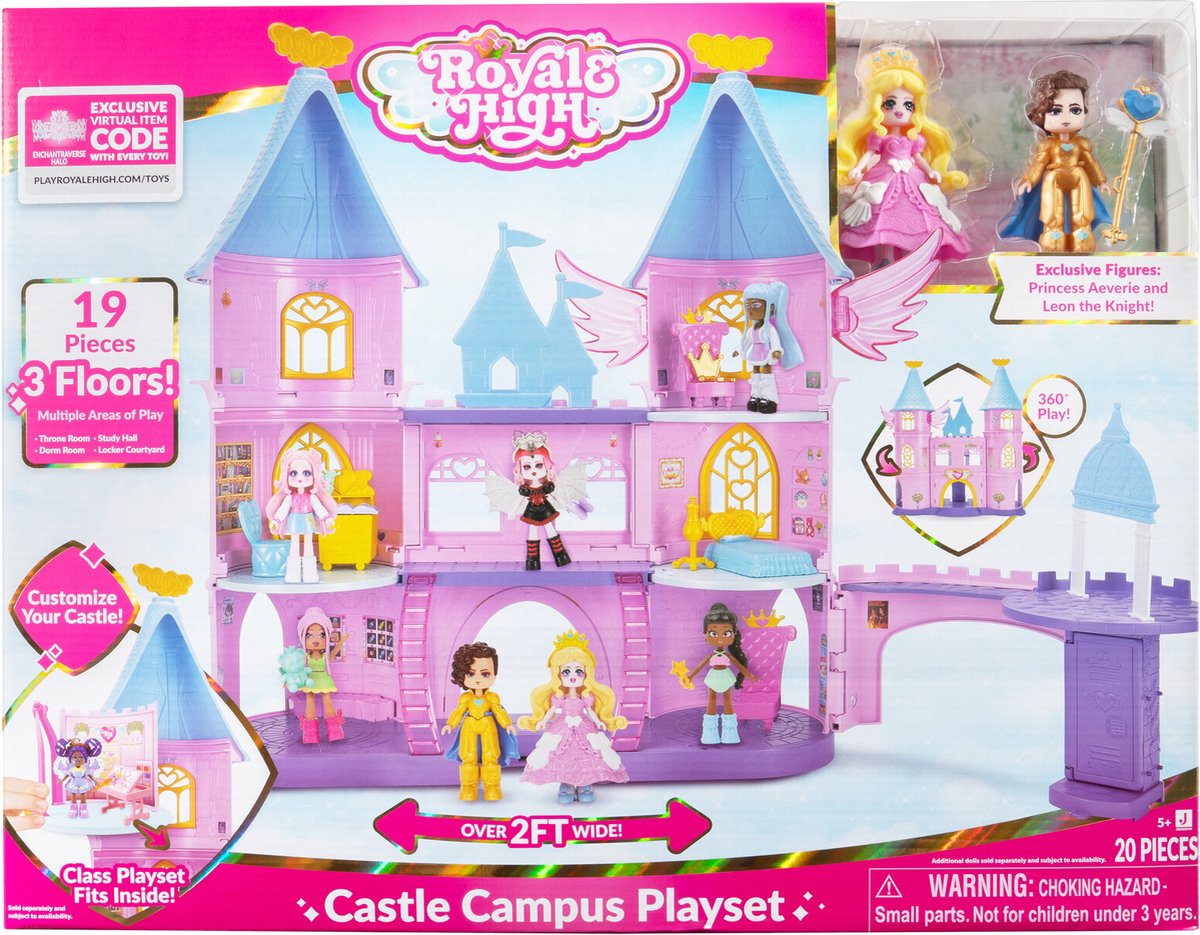 Royal high royale high - ensemble de jeu du campus du château