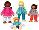 Goki Flexible Dolls Intercultural Family, 4st.