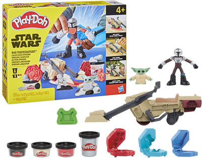 Play-doh star wars the mandelorian speeder - 3 kleipotjes