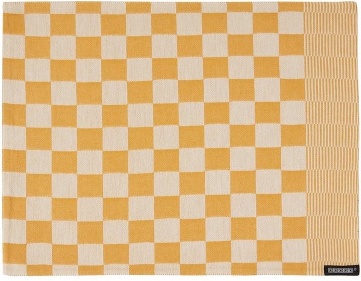 Ddddd set de table barbecue 35 x 45 cm ocre par 2 pièces