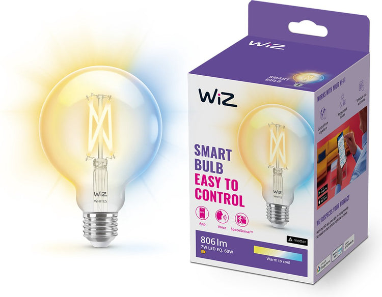 Wiz Filament Transparent G95 E27