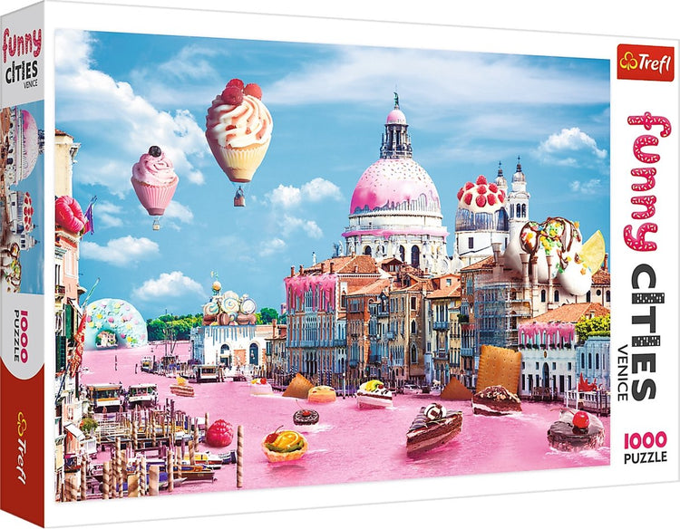 Puzzle Pâtisserie Trefl à Venise - 1000 pièces