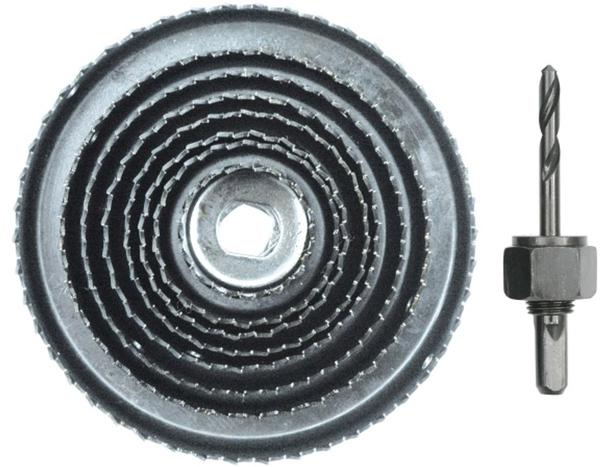 Vorel 22572 - jeu de scies à bois - 9 pièces - acier - 38-127 mm