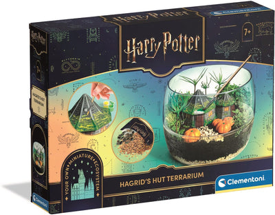 Clementoni - terrarium Harry Potter - cabane fantastique de Hagrid - ensemble d'expérimentation végétale - à partir de 7 ans
