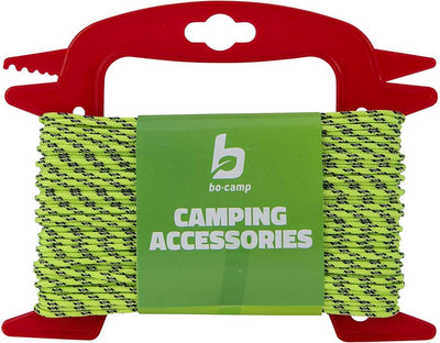Bo-camp - haubanage en bobine - ø 3 mm - 20 mètres - nylon réfléchissant