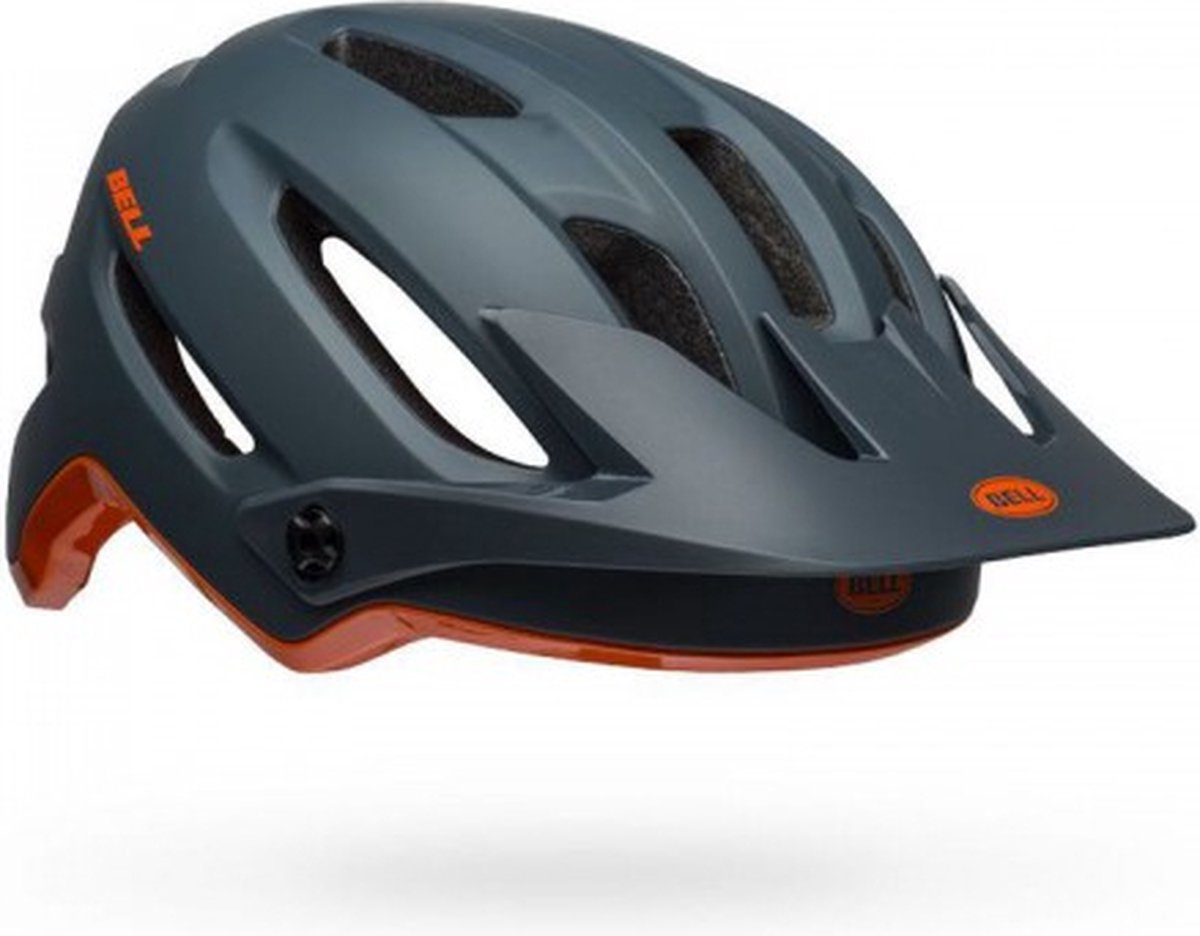 Casque Bell 4forty mips m 55-59, orange ardoise mat brillant