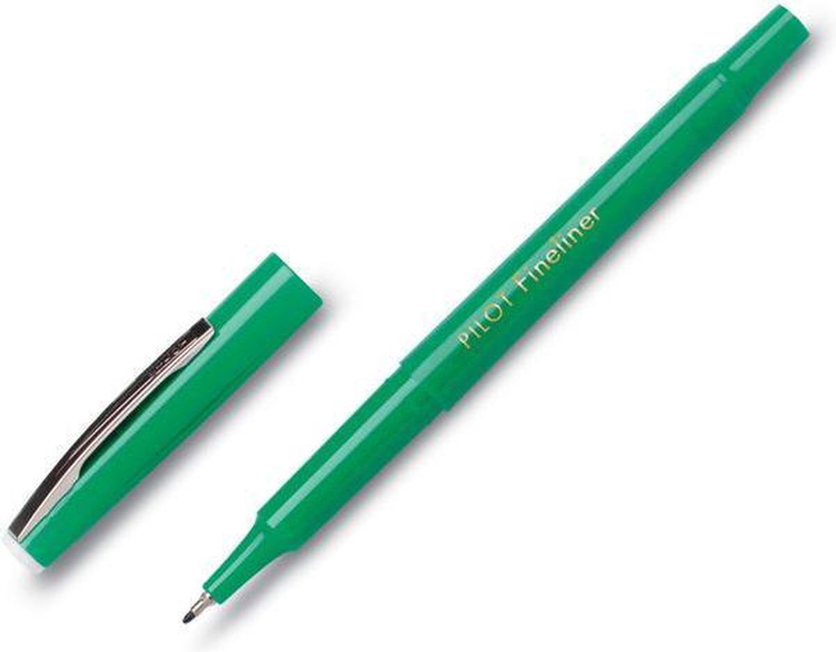 Pilot fineliner sw-ppf vert 0,4mm - 12 pièces