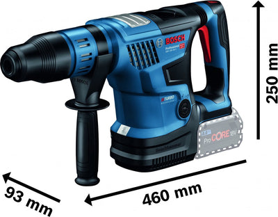 Perceuse à percussion sans fil Bosch professional gbh 18v-36 c - biturbo - sans batterie 18v ni chargeur - en étui