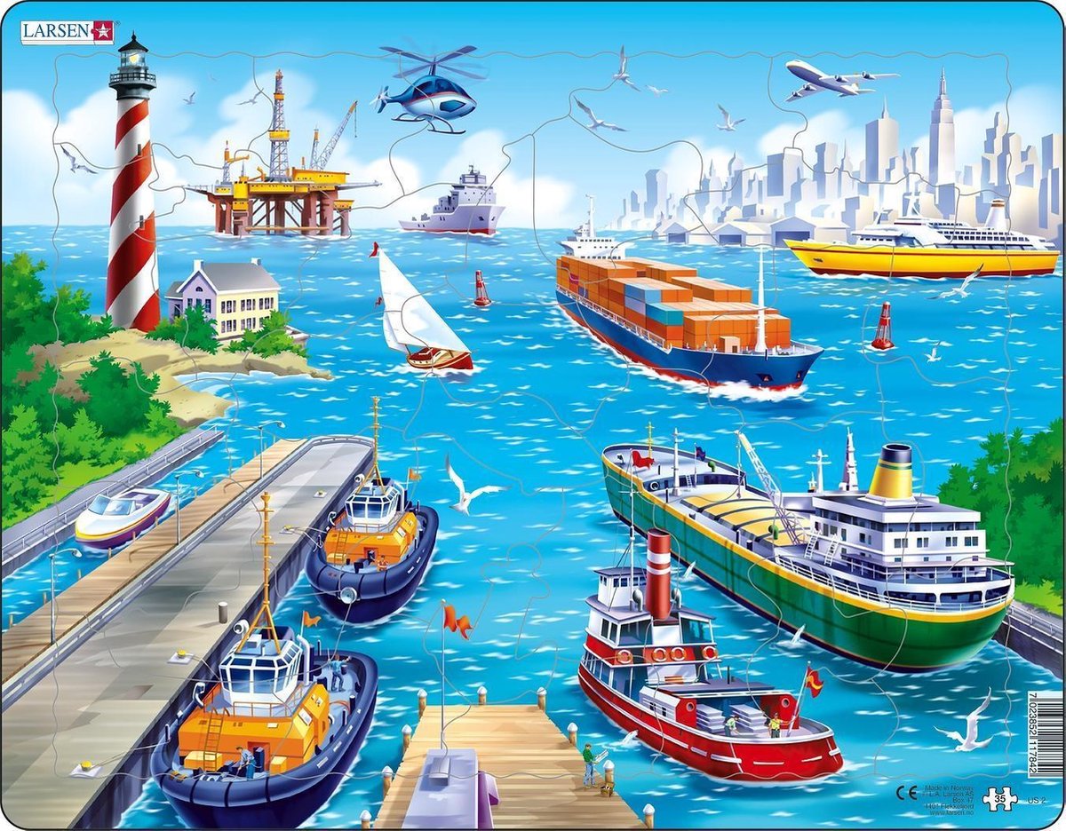 Selecta Larsen Line Puzzle de Haven, 35e.