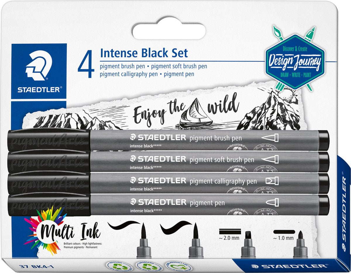 Ensemble Staedtler noir intense