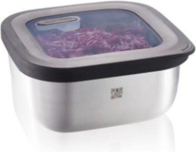 Pot de conservation Gefu provido - 400 ml - boîte de conservation hermétique - verre inox - empilable