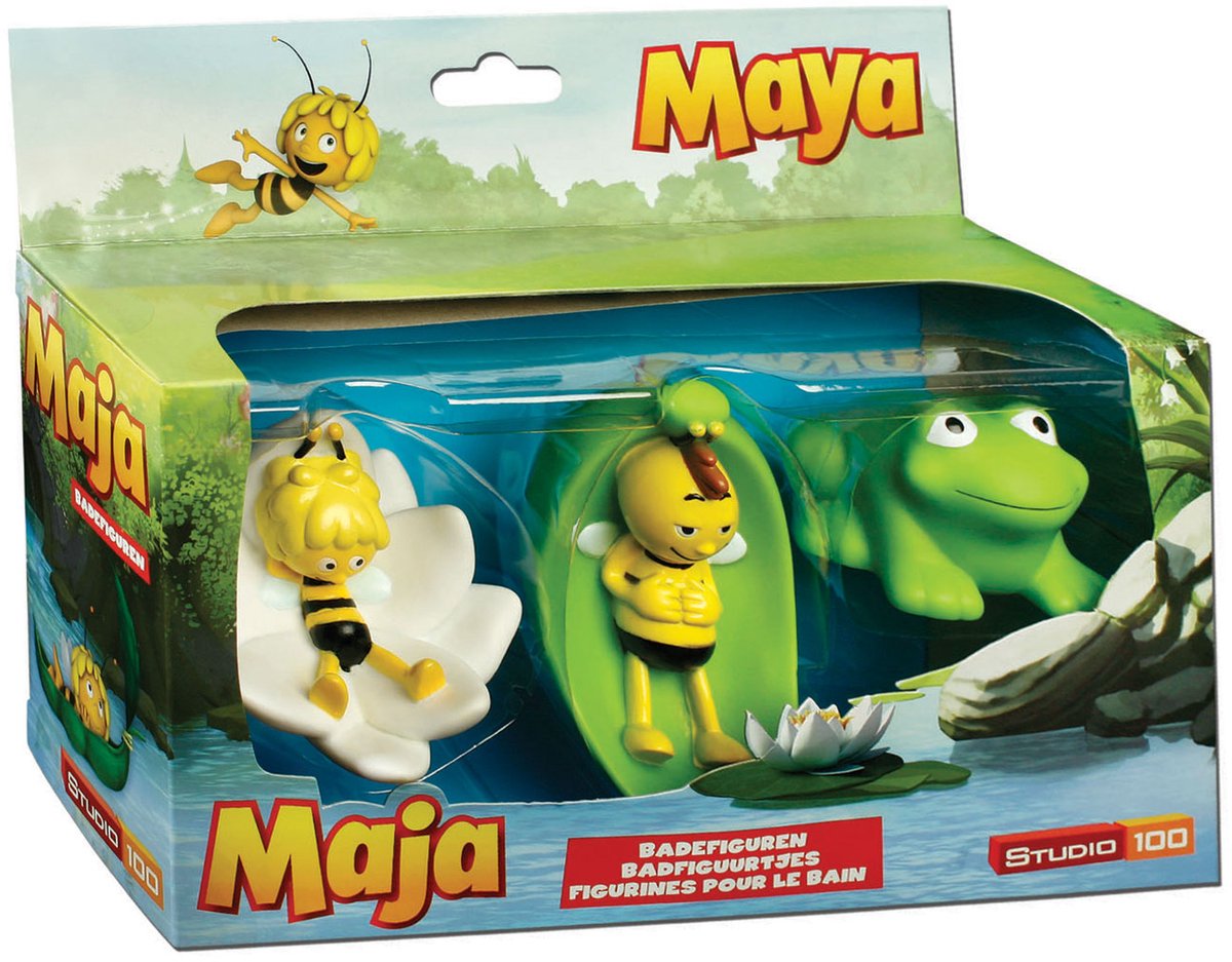 Studio 100 Maya l'abeille Figurines de bain, 3pcs.