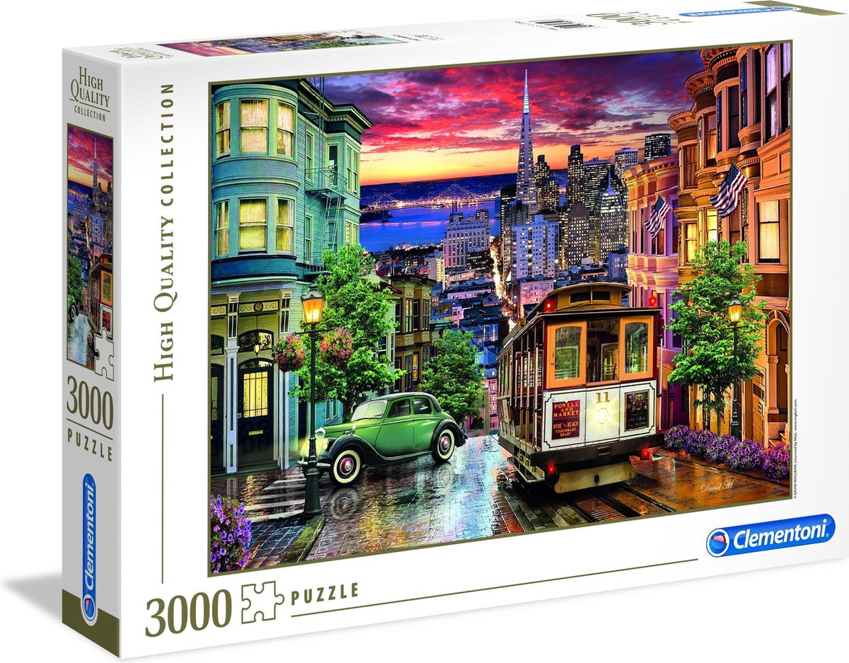 Clementoni Puzzle San Francisco 3000 pièces