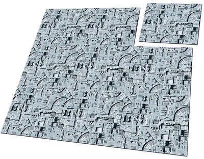 Tuiles de combat Ultimate Guard 1' vaisseau spatial 30 x 30 cm (9) tapis de jeu