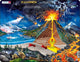 Selecta Larsen Plug Puzzle Volcanoes, 70e.
