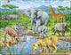 Selecta Larsen Pluzzle Animaux - Savanne africaine, 65e.