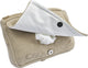 Pochette lingettes bébé Meyco baby mini noeuds - sable