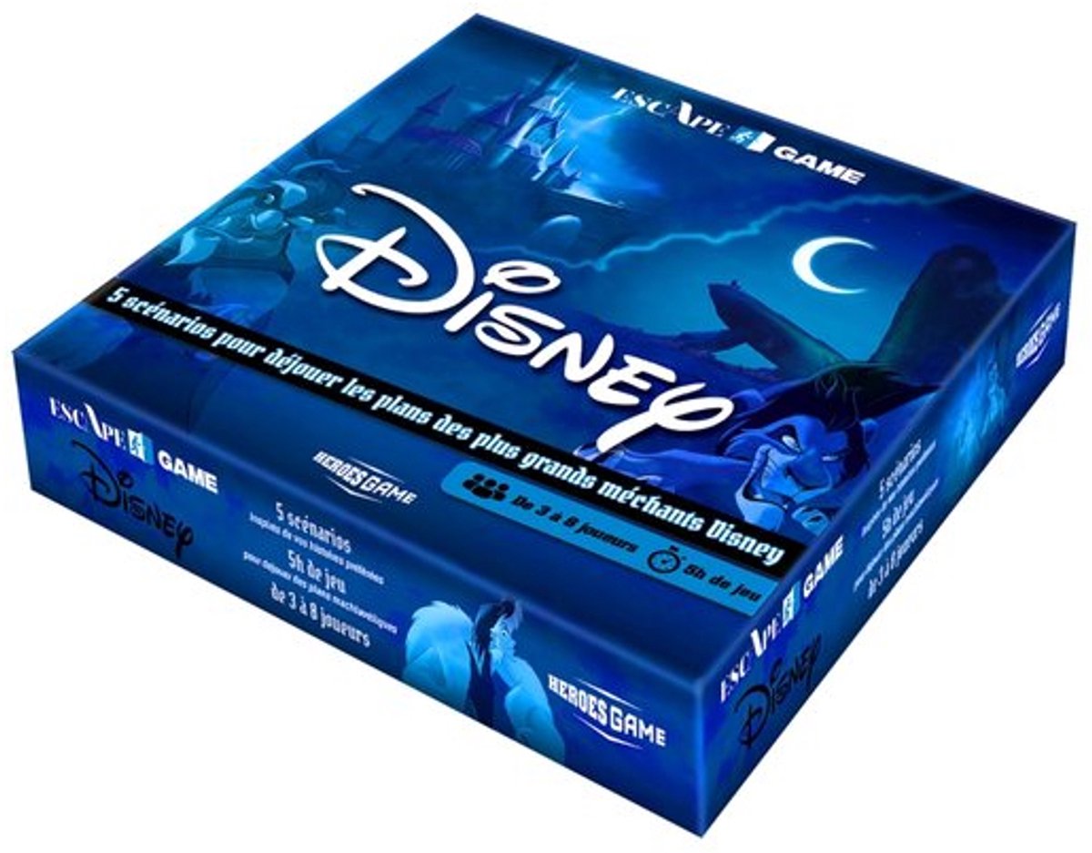 Jeux d'évasion de jeux de héros : les méchants de Disney 2